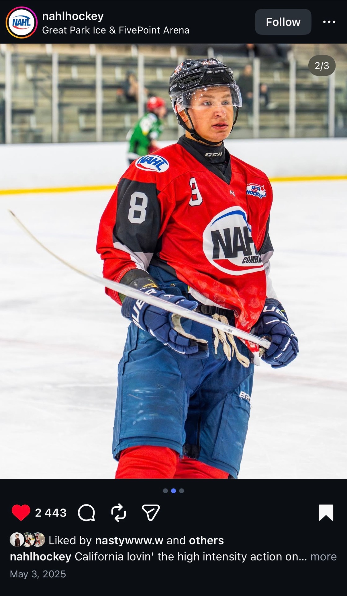 NAHL combine
